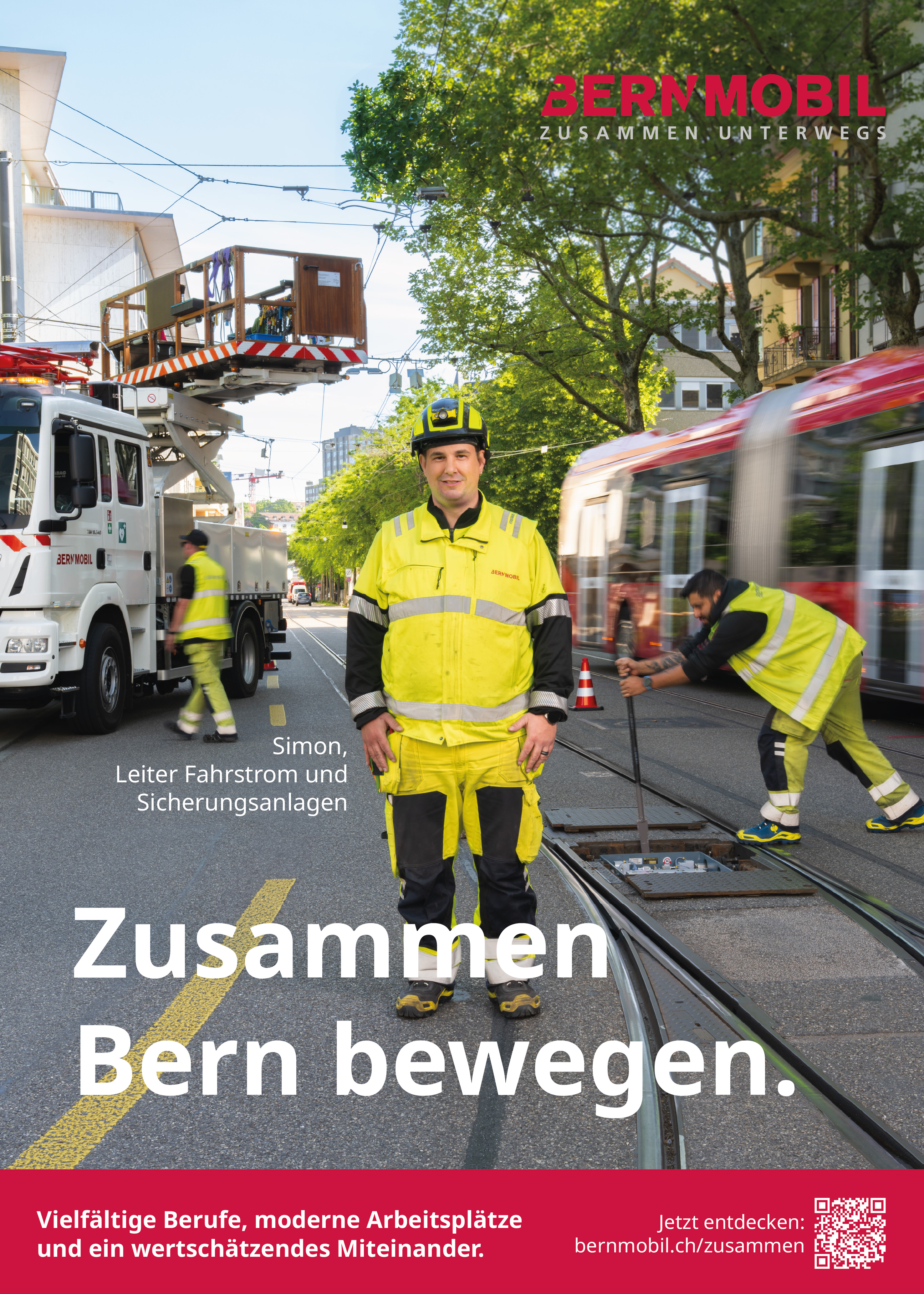 Bernmobil Personalkampagne Fsa