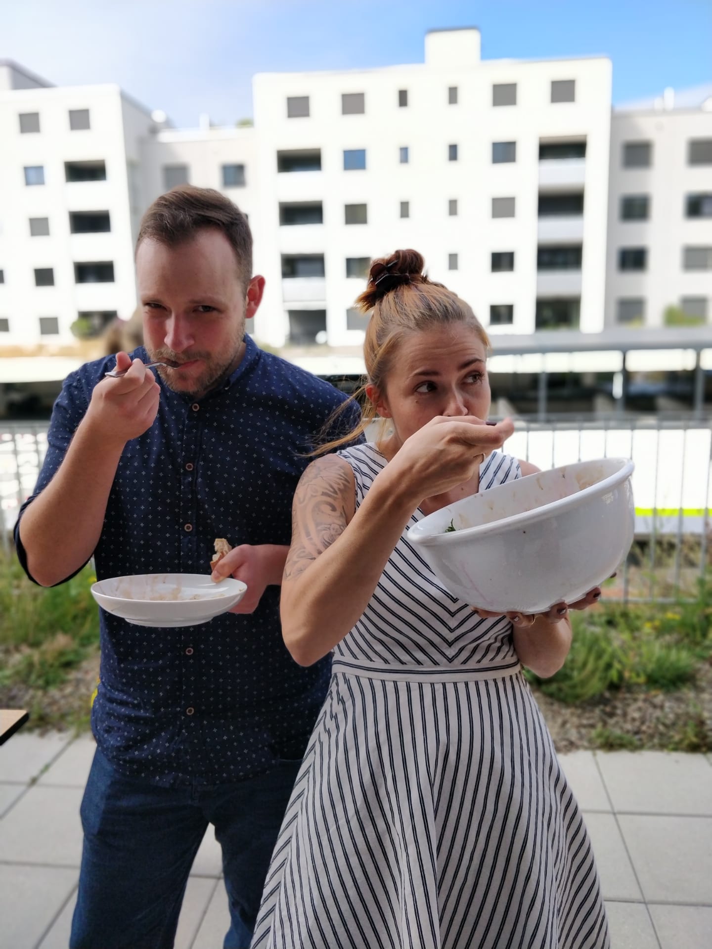 Resteverwertung nach einem Betty Bossi Dreh